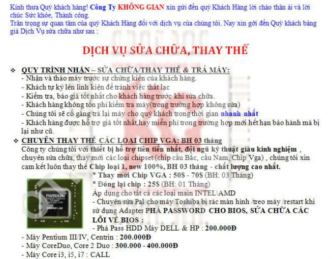 Dịch Vụ Sửa Chữa Laptop Chuyên Nghiệp-Sửa Cực Nhanh Giá Cực Rẻ