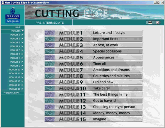 NEW CUTTING EDGE PRE INTERMEDIATE INTERACTIVE CDROM
