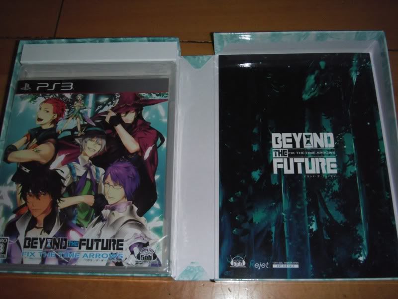 Beyond the Future Fix the Time Arrow開箱文~(更新遊戲本體&CD