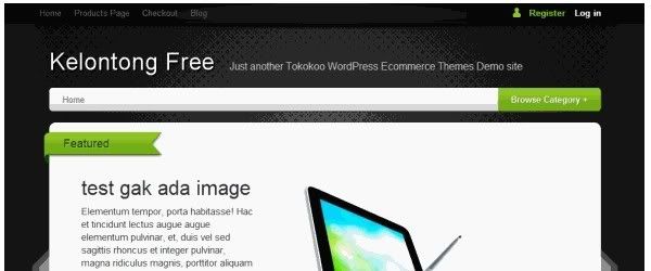 Theme WordPress Untuk Toko Online / ECommerce Theme WordPress Untuk Toko Online / ECommerce
