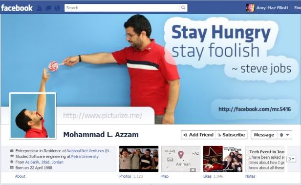 Contoh Desain Kreatif Facebook Timeline