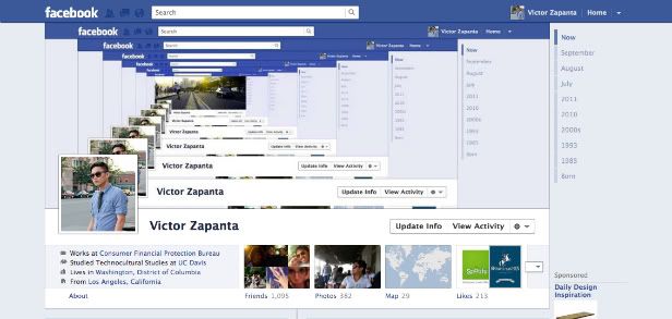 Contoh Desain Kreatif Facebook Timeline