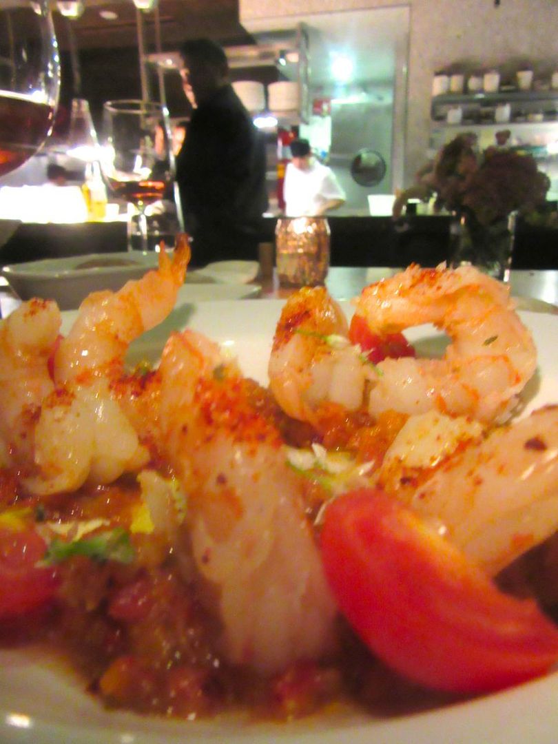 The moment I tasted Chef Shah luscious raw shrimp with tomato, I was open to his vision.
