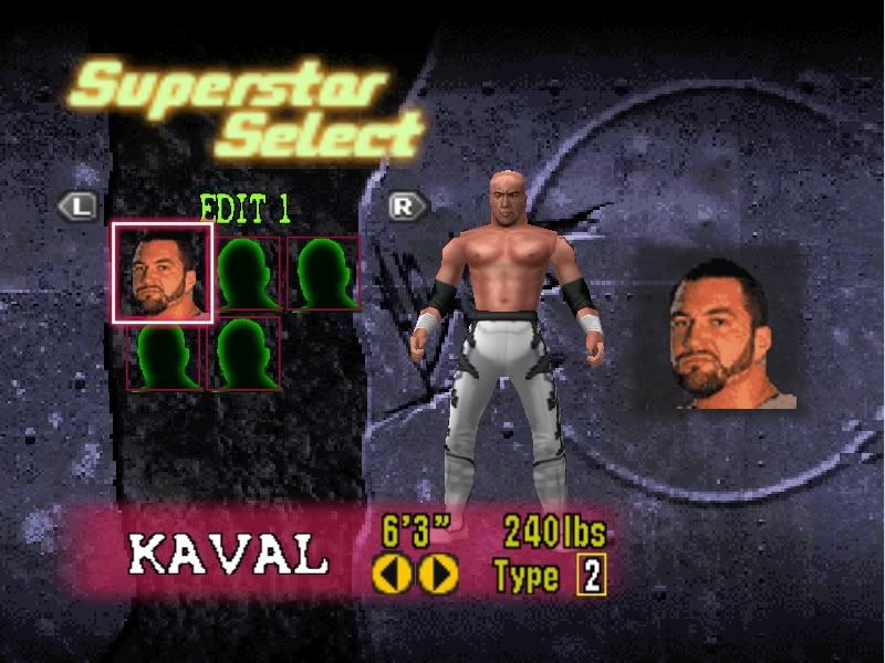 Kaval (WWF No Mercy Caw)