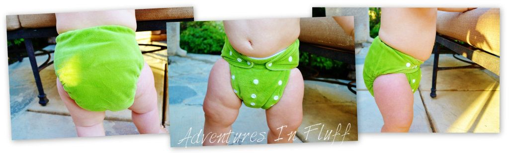 Thirsties Duo Fab Fitted Cloth Diaper - Close Ups