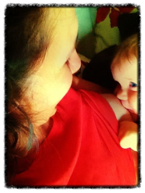 Mommy and Baby - Our special moments while breastfeeding
