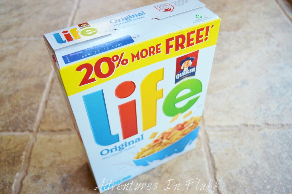 Upcycle a cereal box into a shipping envelope - cereal box