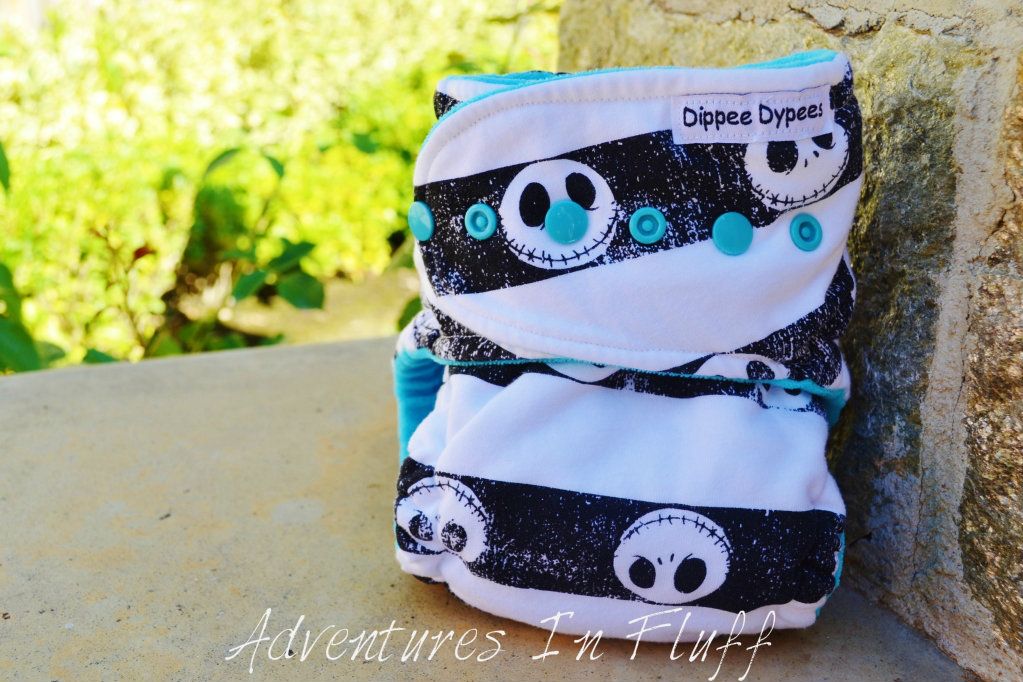 Dippee Dypees Alpha & Omega OS Fitted Cloth Diaper