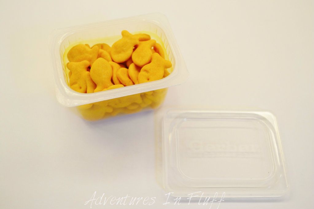 Fill Plastic Baby Food Container With Snacks