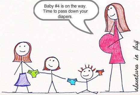 #3 Reuse Your Diapers With Each New Child