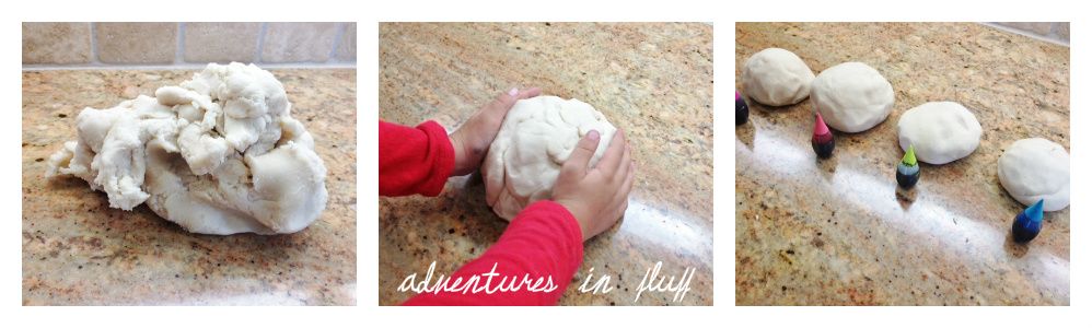 How To Make Your Own Playdough - Roll Into Balls