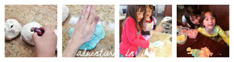 How To Make Your Own Playdough - Add Food Coloring