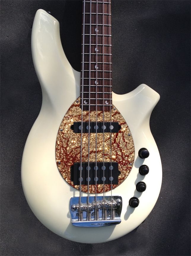 MusicManBongo5SHwithRedCrackleGoldSparklePickguard.jpg