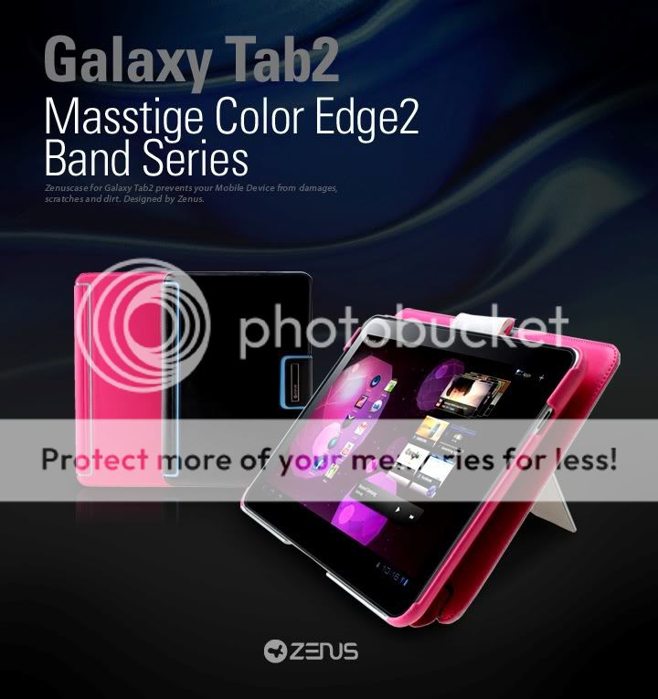 ZENUS Samsung Galaxy TAB 10.1 Premium Case Masstige Color Edge2 Series 