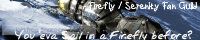 Ya eva' sail in a Firefly 'Fore? banner