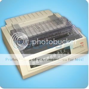   Pin Dot Matrix USB Forms Printer REFURBISHED ML320 051851440422  