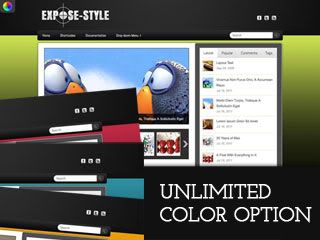 Expose-Style WordPress Theme 5 Theme WordPress Gratis Dari Designmoo