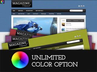 Magazine-Channel WordPress Theme 5 Theme WordPress Gratis Dari Designmoo